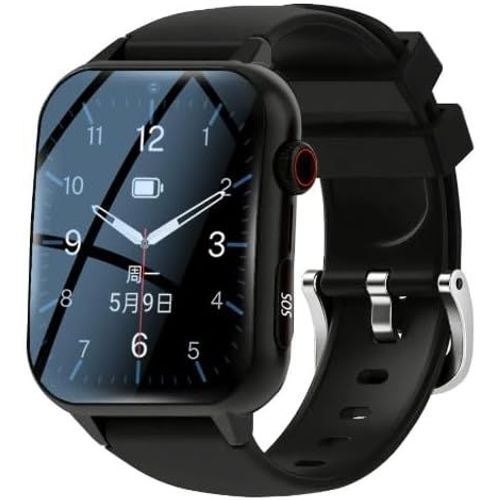 Montre Intelligente De Détection De Chute Avec Alarme Personnelle Sos Pour Personnes Âgées, Détecteur D'alerte De Chute 4g Et Traqueur Gps, Idéal Pour Les Soins De Démence Avec Fonction Bouton De