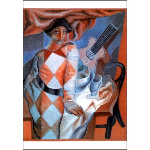 Gris Juan Lot 2 Cartes Postales Tableaux Peinture Cubisme