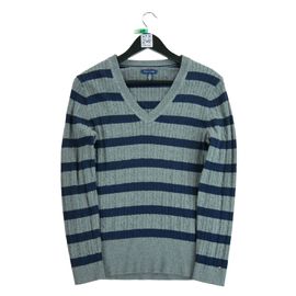 Reconditionné - Pull Tommy Hilfiger Torsadé - Taille Xl - Femme - Gris