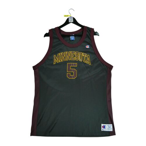 Reconditionné - Maillot Champion Minnesota Golden Gophers Ncaa - Taille 2xl - Homme - Noir
