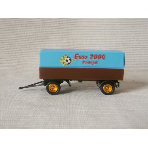 Remorque Camion Euro Football 2004 Portugal         Ho    1/87-Grell