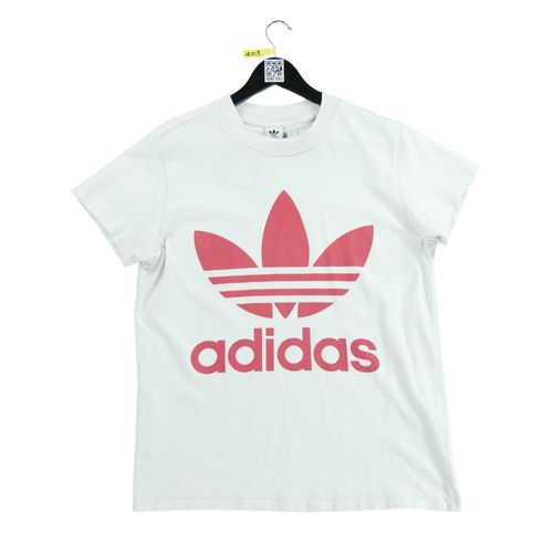 Reconditionné - T-Shirt Manches Courtes Femme Blanc - Taille S - Femme - Blanc