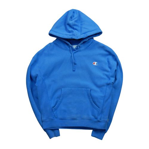 Reconditionné - Sweat À Capuche Champion - Taille S - Femme - Bleu Clair