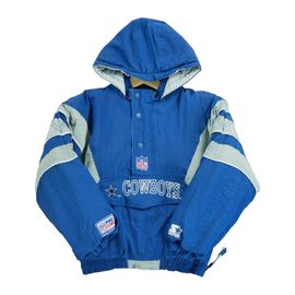 Reconditionné - Veste Starter Pro Line Dallas Cowboys Nfl - Taille 10/12 Ans - - Bleu