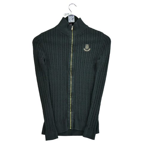 Reconditionné - Veste Tommy Hilfiger Torsadé - Taille S - Femme - Noir