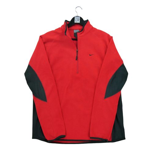Reconditionné - Pull Polaire Homme Therma-Fit Rouge - Taille L - Homme - Rouge