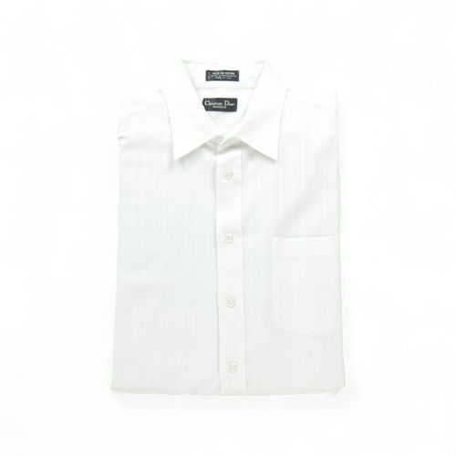 Reconditionné - Chemise Classique Homme Uni Blanc - Taille L - Homme - Blanc