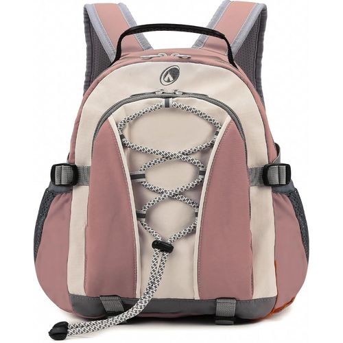 GERG-Petit Sac à Dos de Randonnée avec Sangle de Poitrine 10L pour Enfant Maternelle, Mini Sacs Bebe Scolaire Mignon et Imperméable pour Enfants Primaire