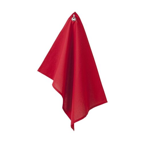 Essuie Mains En Coton Couleur Rouge 50 X 70 Cm