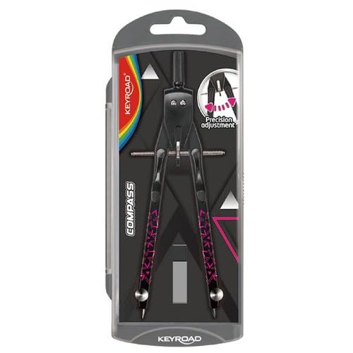 Kaxdl-Compas En Métal-1 Pièce-Multicolore-Idéal Pour L'école-Réglage Rapide