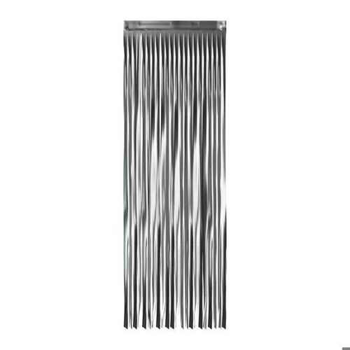 C&L Rideau lamé - gris mercure matte