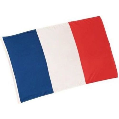 Drapeau Français - Drapeau - 90 cm x 60 cm - Bleu, Blanc, Rouge - Polyester - Rectangulaire