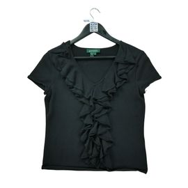 Reconditionné - T-Shirt Manches Courtes Femme Noir - Taille S - Femme - Noir