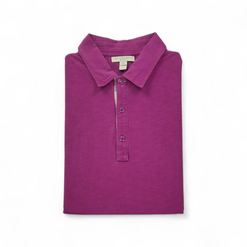 Reconditionné - Polo Manches Courtes Femme Violet - Taille S - Femme - Violet