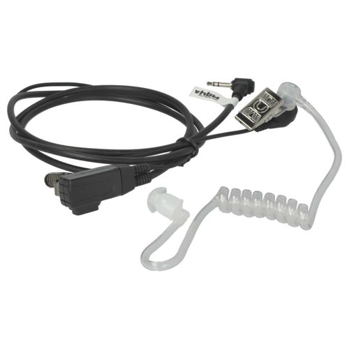 vhbw Oreillette compatible avec Motorola T5532, T5800, T5725, T5822, T5820, T5700, T5620, T5720, T5710, T5600, T5550 radio talkie-walkie