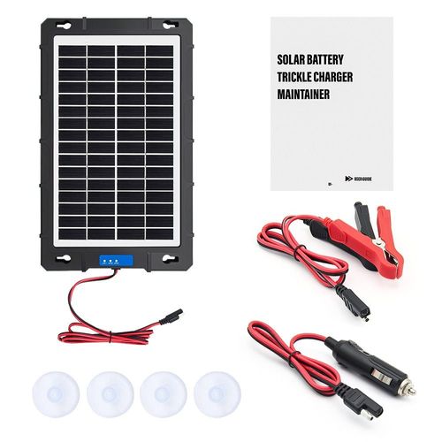 38 X 23 X 5 Cm Chargeur Solaire 16 V 7 W Avec Fonction De Maintien De Charge