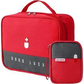 Trousse De Secours Vide, 2pcs Boite De D\'urgence, Sac De Rangement De Médicaments, Trousse De Premiers Secours, Sac De [117] 