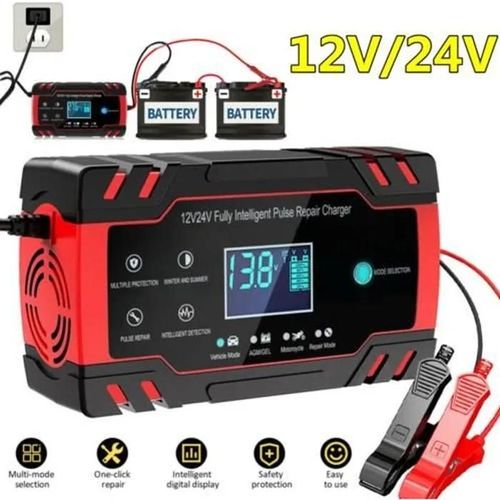 Chargeur De Batterie De Voiture,Désulfateur De Maintenance De Batterie