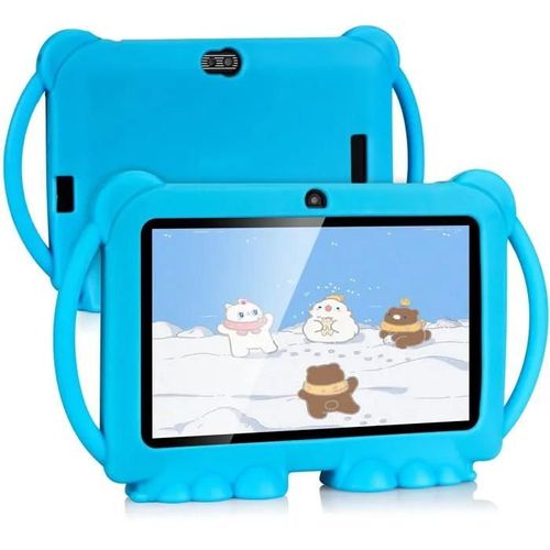 Tablette Tablette de 7 pouces pour enfants 32 Go ROM 2 Go de RAM pour Android 11.0 Tablette pour tout-petits avec 2,4 G WiFi GMS