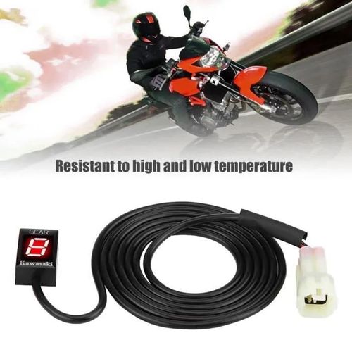 Indicateur De Vitesse Moto Capteurs De Levier De Changement De Vitesse Numérique Pour Kawasaki -Xin