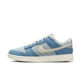 Chaussures Nike Dunk Low Denim Pour Bleu