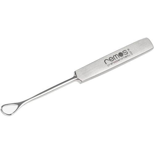 Kalanka-Remos Cure-Oreilles En Acier Inoxydable Pour Enlever Le Cérumen 7 Cm Satin 