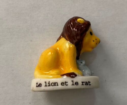 Fève Le Lion Et Le Rat Fables De La Fontaine