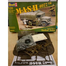 Maquette Camion Revell 1/35 : Mash 4077 Th ( Rare )-Revell