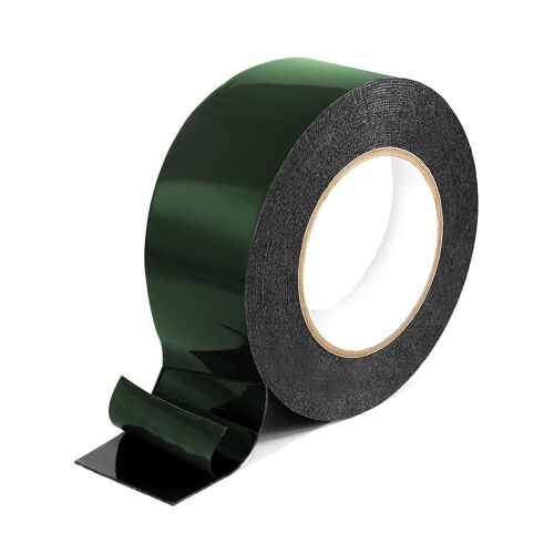 Ruban Adhésif Double Face En Mousse,Bande Mousse Autocollante Adhésifs,10 M (50 Mm),Noir,Étanche,Pour Garnitures De Voitures,Plaques D'immatriculation