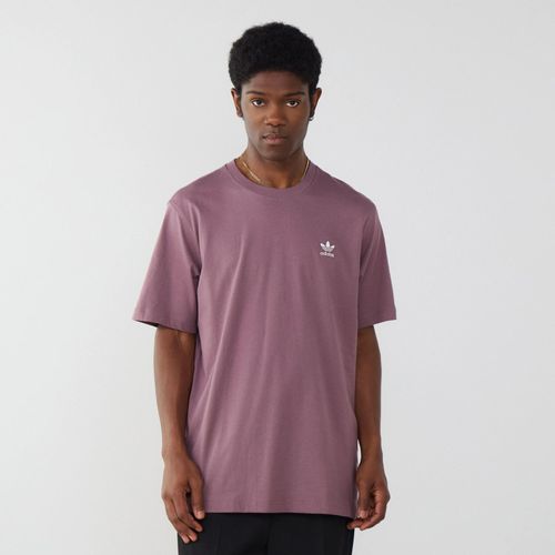 Tee Shirt Essential Trefoil Violet/Blanc Adidas Originals - Violet/Blanc - Xl