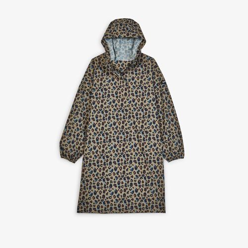 Poncho Leopard Marron Aigle - Marron - Tu