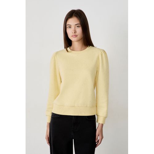 Sweat En Coton - Josephine - S - Citron - Femme - Etam