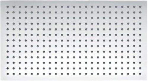 SUBZONAL-Tête de douche rectangulaire DPG2051 en acier inoxydable chromé - 50 x 30 cm