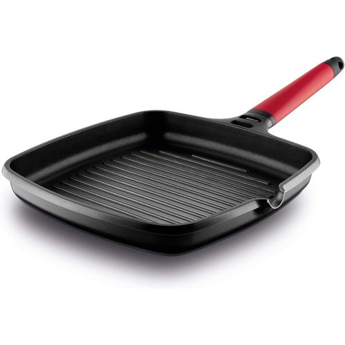 KALANKA-Grill / 27 cm / Fonte d'aluminium / convient pour tous les fours de cuisson : gaz, électrique, induction & céramique