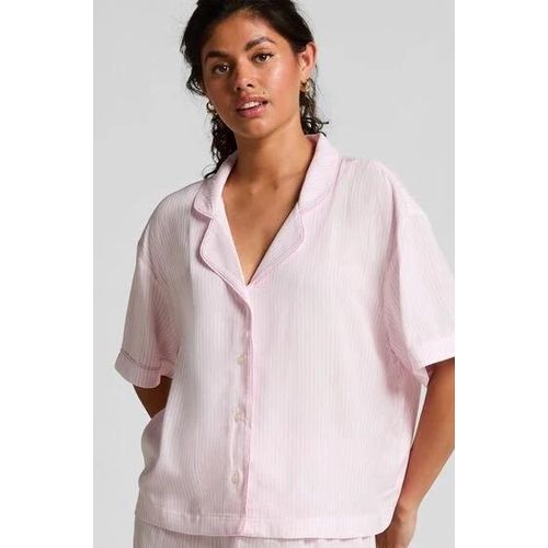 Hunkemöller Veste De Pyjama À Manches Courtes Rose