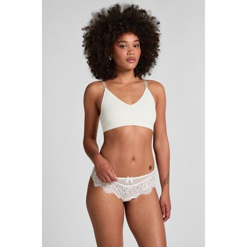 Hunkemöller Slip Brésilien Marilee Blanc