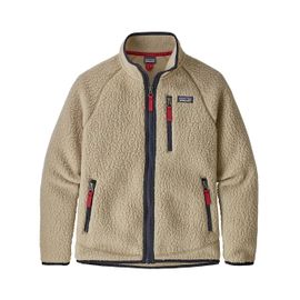 Patagonia Retro Pile Zip Fleece Kids Veste Vert