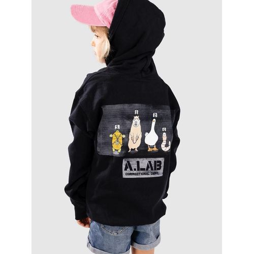 A.Lab Heist Kids Sweat À Capuche Noir