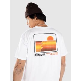 Rip Curl Surf Revival Stacked T-Shirt Blanc