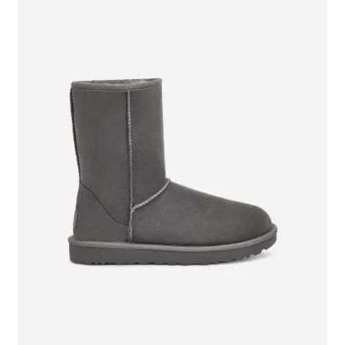 Botte Ugg Classic Short Ii Pour Femme | Ugg Ue In Grey, Taille 43, Shearling