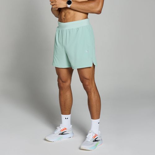 Short Avec Entrejambe De 13 Cm Mp Velocity Pour Hommes ¿ Gris Brume - L
