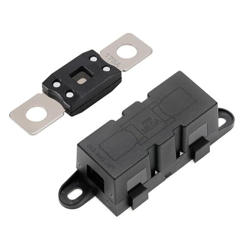 Mega Porte Fusible Et Mega Fusibles Pour Auto Fusible 175a Anm Fusibles Boulonné 175 Ampères Pour Voiture Véhicules Moto Caravanes Camion Bus