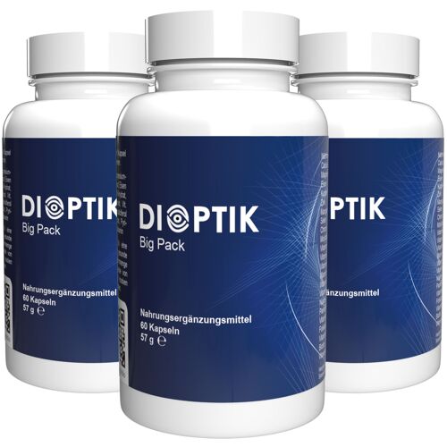Dioptik - 180 Gélules, Paquet De 3 