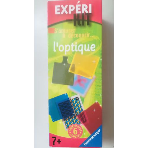 S'amuser À Découvrir L'optique -Kit Complet Pour Réaliser 6 Expériences Simples - Expér Kit