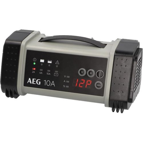 Eity-Automotive 97024 Chargeur De Batterie À Microprocesseur Lt 10 A Pour 12/24 V 9 Étapes Power Supply Régulation Automatique De La Température Noir/Rouge