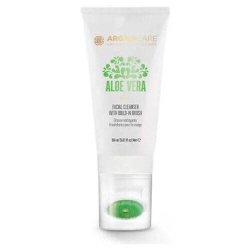 Arganicare Gel Nettoyant-Brosse Visage Aloe Vera 