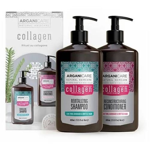 Arganicare Coffret Duo Revitalisant & Volume Boost Collagène 