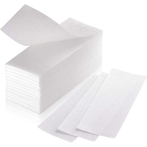 150 Bandes D¿Épilation En Non-Tissé - Bandes S Et Résistantes Pour Cire Chaude, Cire Froide Ou Pâte De Sucre - Douces Pour La Peau - Pour Jambes, Bras, Dos, Aisselles Et Zone Bikini