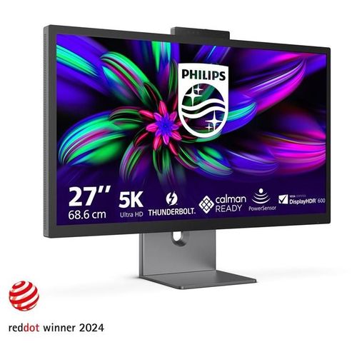 Philips Brilliance 27E3U7903 - Série 7000 - écran LED - USB - 27" - 5120 x 2880 5K Ultra HD (2880p) @ 70 Hz - IPS - 500 cd/m² - 2000:1 - DisplayHDR 600 - 4 ms - Thunderbolt 4, HDMI -...
