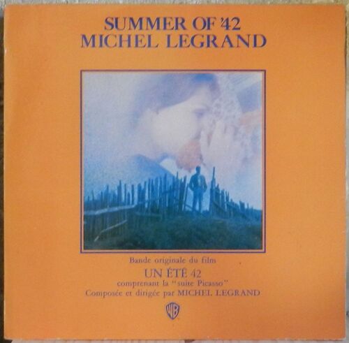 Michel Legrand: Summer Of '42 33t 30 Cm Lp Vinyl 1987 Musique De Film